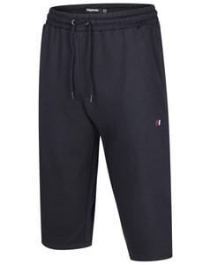 Bigdude 3/4 Length Joggers With Logo Black