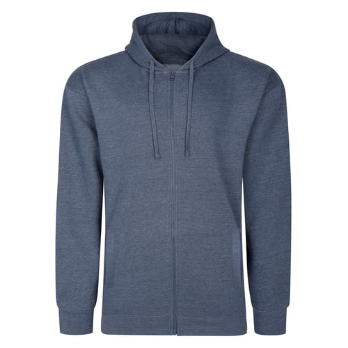 Bigdude Extra Heavy Full Zip Hoody Dark Denim