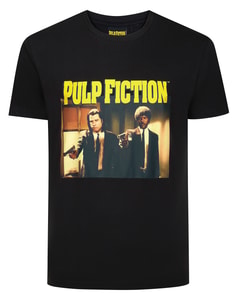 Bigdude Official Licensed Pulp Fiction T-Shirt Black