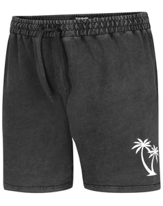 Bigdude Washed Look Shorts Black