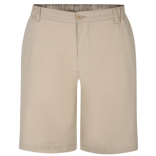 Bigdude Super Light Elasticated Waist Stretch Chino Shorts Sand