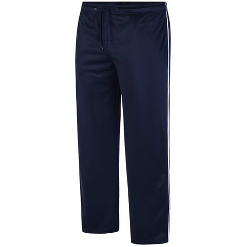 Bigdude Zipped Hem Tracksuit Bottoms Navy