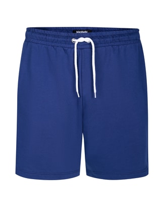 Bigdude Contrast Tape Loop Back Shorts Midnight Blue