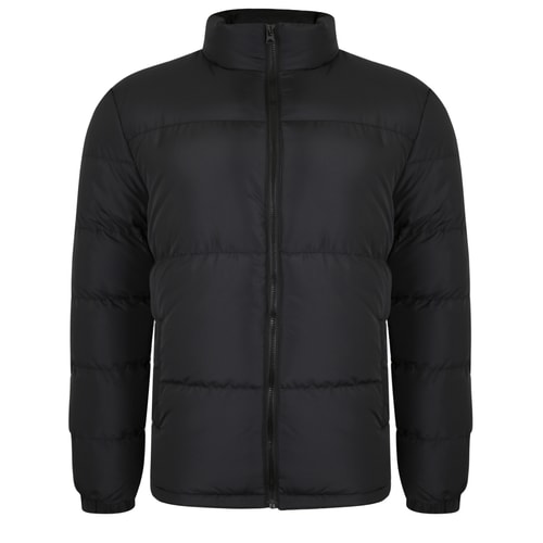 Bigdude Light Puffer Jacket Black