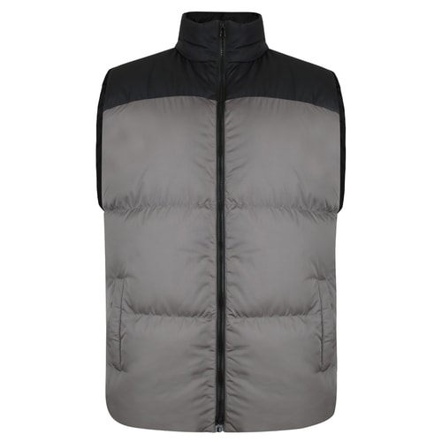 Bigdude Puffer Gilet Charcoal