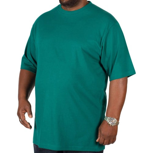 Bigdude Plain Crew Neck T-Shirt Green Tall