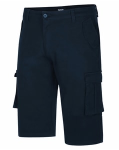 Bigdude Stretch Twill 3/4 Length Cargo Shorts Navy