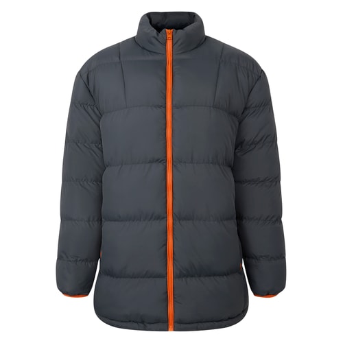 Bigdude Showerproof Quilted Jacket Charcoal