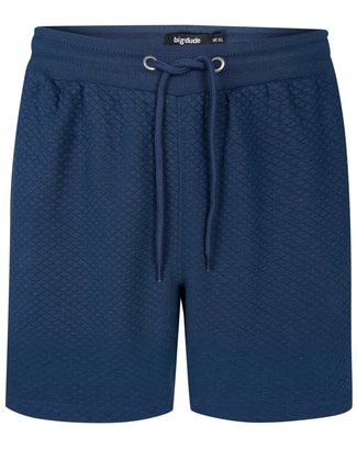 Bigdude Textured Shorts Navy