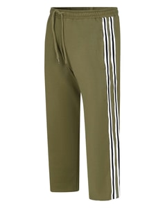 Bigdude Joggers with Contrast Tape Khaki