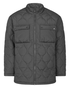 Bigdude Lightweight Quilted Jacket Dark Grey