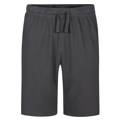 Bigdude Waffle Lounge Shorts Charcoal