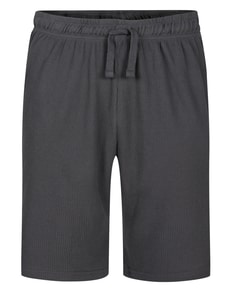 Bigdude Waffle Lounge Shorts Charcoal