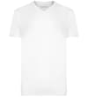 VNeck TShirt White Tall
