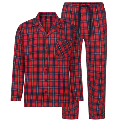 Bigdude Traditional Christmas PJ Set Pepper Red