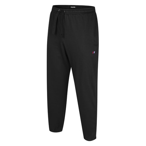 Bigdude Plain Joggers With Logo Black