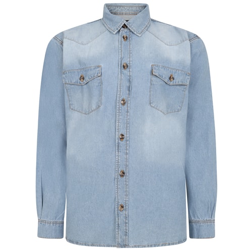 Bigdude Denim Shirt Light Wash