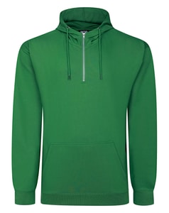 Bigdude Lightweight Half Zip Hoody Deep Green