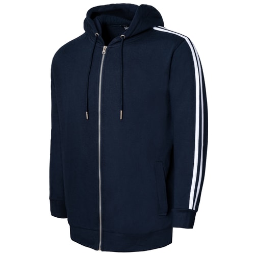 Bigdude Twin Stripe Hoody Navy
