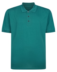 Bigdude Soft Jersey Summer Polo Shirt Teal