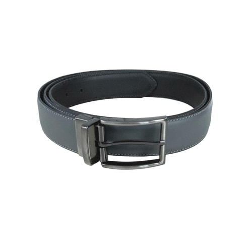 Bigdude Reversible Formal Belt Black/Grey
