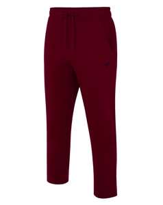 Bigdude Open Hem Loop Back Joggers Burgundy