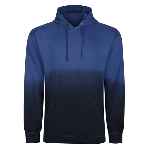 Bigdude Ombre Pullover Hoody Blue