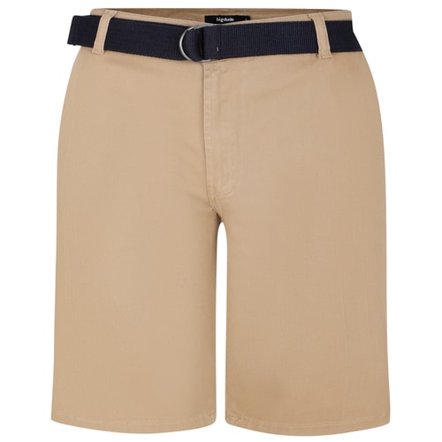 Bigdude Stretch Chino With Belt Camel