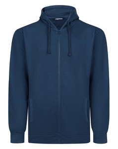 Bigdude Extra Heavy Full Zip Hoody Navy