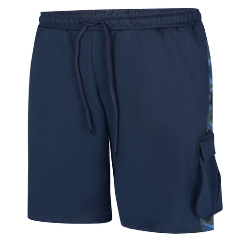 Bigdude Cargo Camo Shorts Navy/Navy Camo