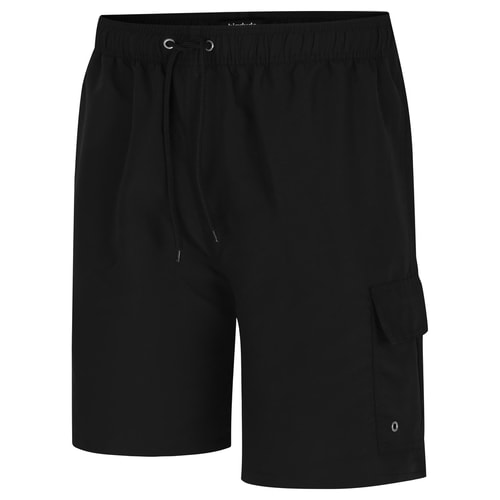 Bigdude Cargo Swim Shorts Black