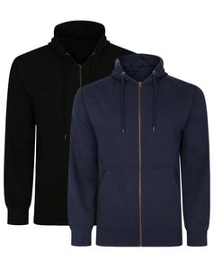 Bigdude Essentials Zip Hoody Twin Pack Black/Navy