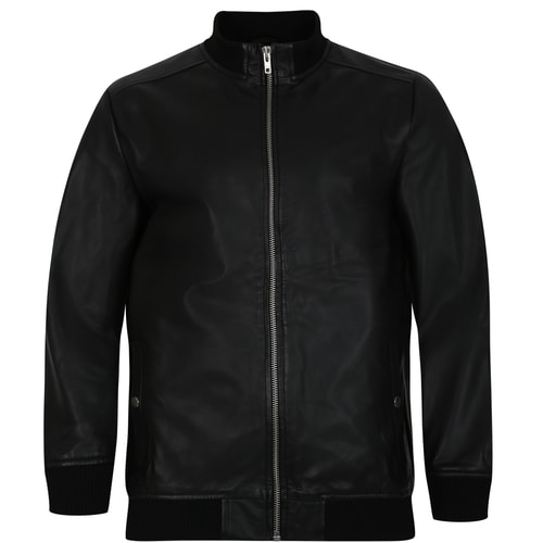 Tooting & Brow Leather Jacket Black