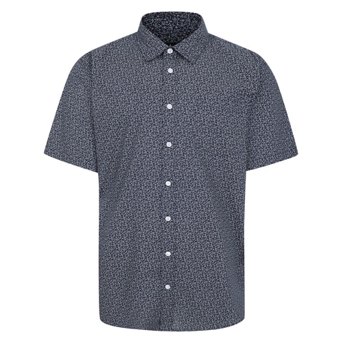Bigdude Short Sleeve Shirt Navy