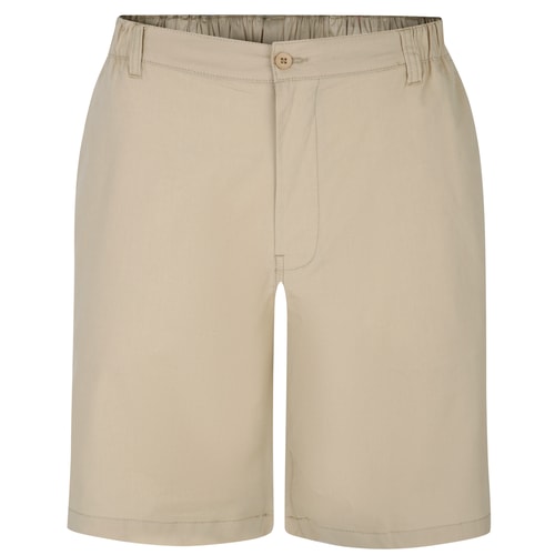 Bigdude Super Light Elasticated Waist Stretch Chino Shorts Sand