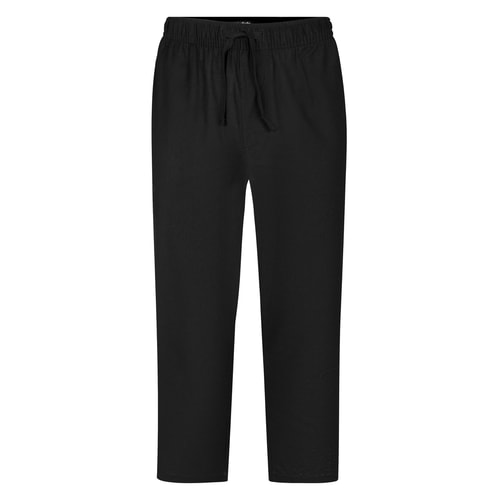 Bigdude Linen Mix Trousers Black