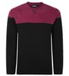 Black/Burgundy