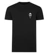 Scary Mask Print TShirt Black