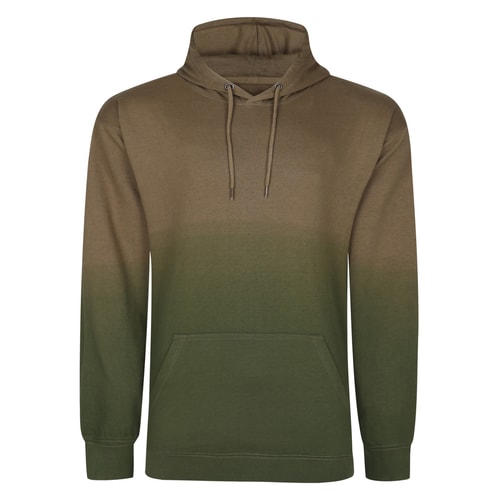 Bigdude Ombre Pullover Hoody Khaki