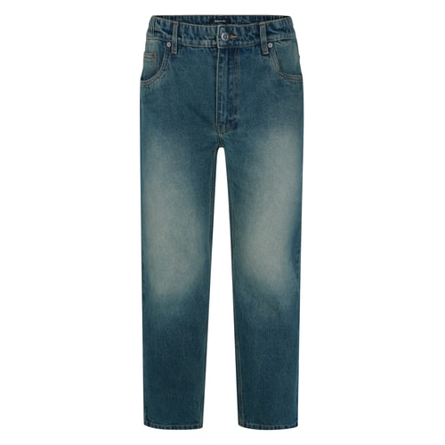 Bigdude Heavy Elasticated Waist Jeans Dark Tint