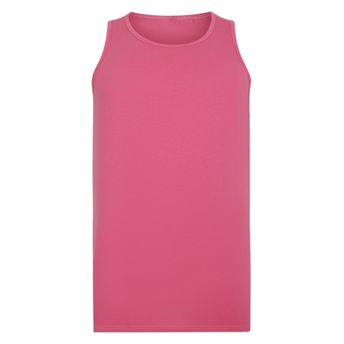 Bigdude Plain Vest Magenta
