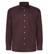 Dots Cotton Long Sleeve Shirt Dark Maroon Tall