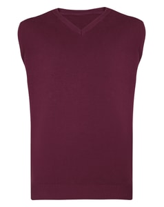 Bigdude Sweater Vest Burgundy