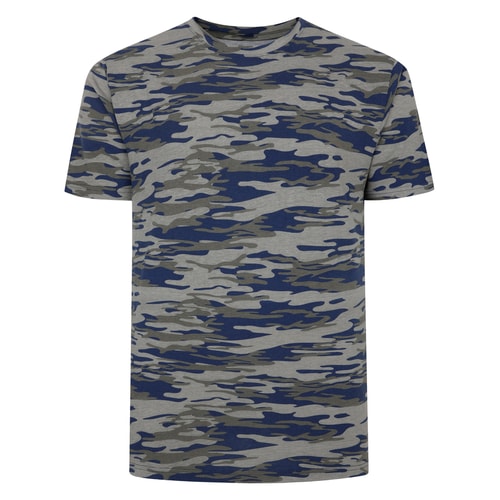 Bigdude Camo T-Shirt Khaki