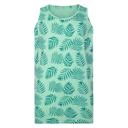 Bigdude Allover Print Vest Jelly Mint