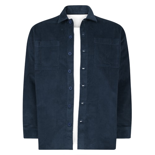 Bigdude Corduroy Shacket Navy