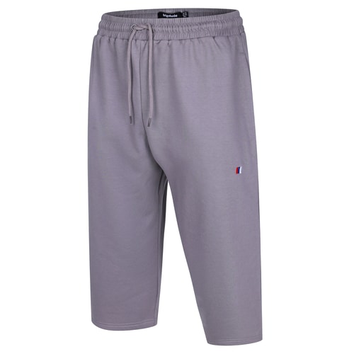 Bigdude 3/4 Length Joggers With Logo Stone
