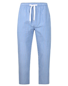 Bigdude Woven Striped Pyjama Pants Blue