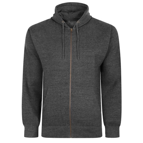 Bigdude Original Full Zip Hoody Charcoal