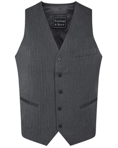 Tooting & Brow Waistcoat Charcoal